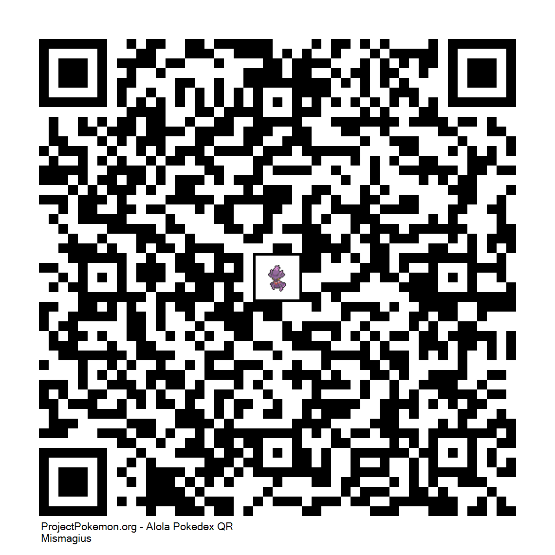 Cdigo QR de Mismagius
